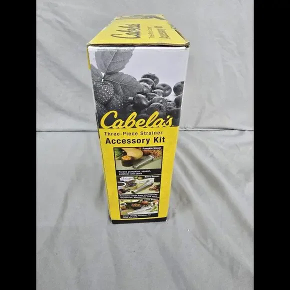 Cabelas 3 Piece Strainer Accessory Kit